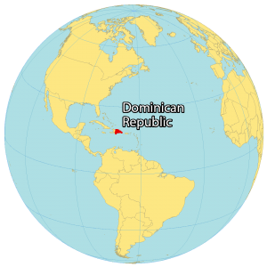 Dominican Republic World Map