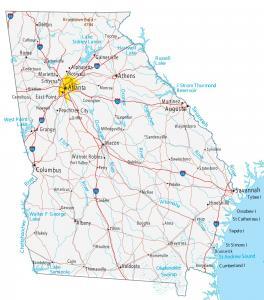 Georgia Map