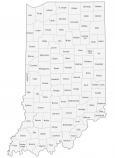 Indiana County Map