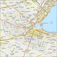 Hamilton Map Canada