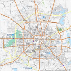 Houston Neighborhood Map