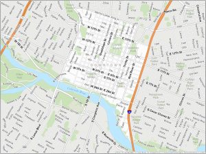 Austin Downtown Map